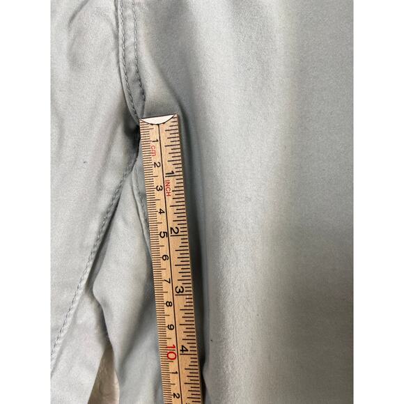 Buffalo David Bitton Size 10 Light Blue Jeans High Rise Soft Stretch Ankle Pants - Picture 4 of 10